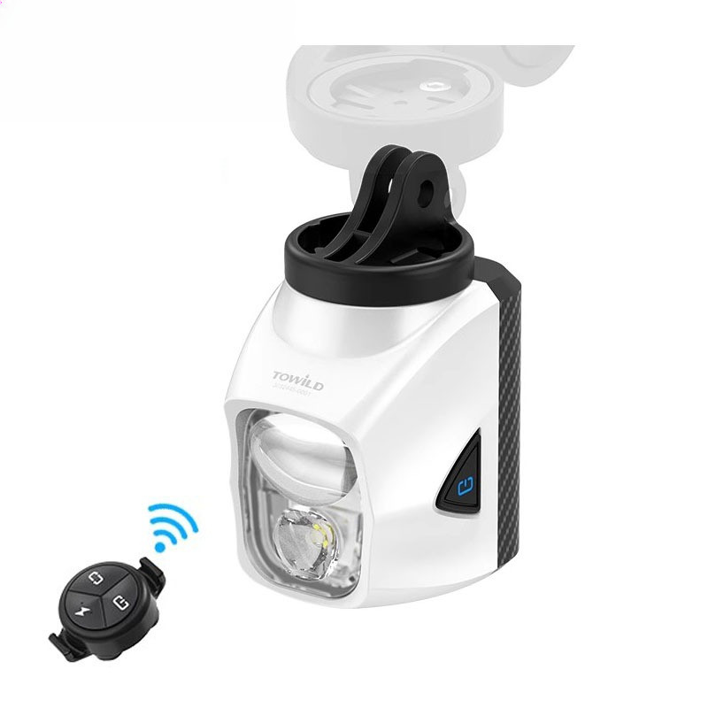 TOWILD DL1700 Bicycle Lights With FocusFlood Beam 1900LM Rechargeable Led Bike Front Lights As Power