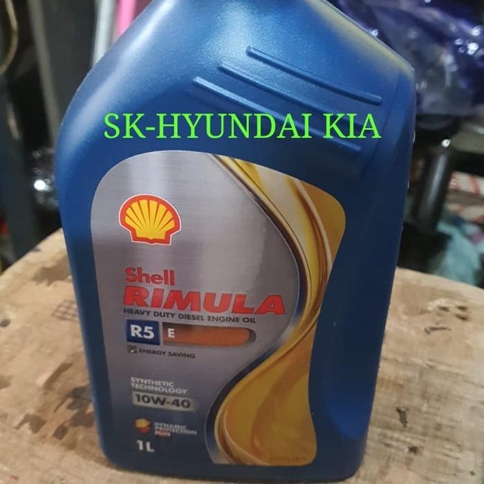OLI MESIN DIESEL SHELL RIMULA R5 10W-40 ( LITER ) BERMUTU