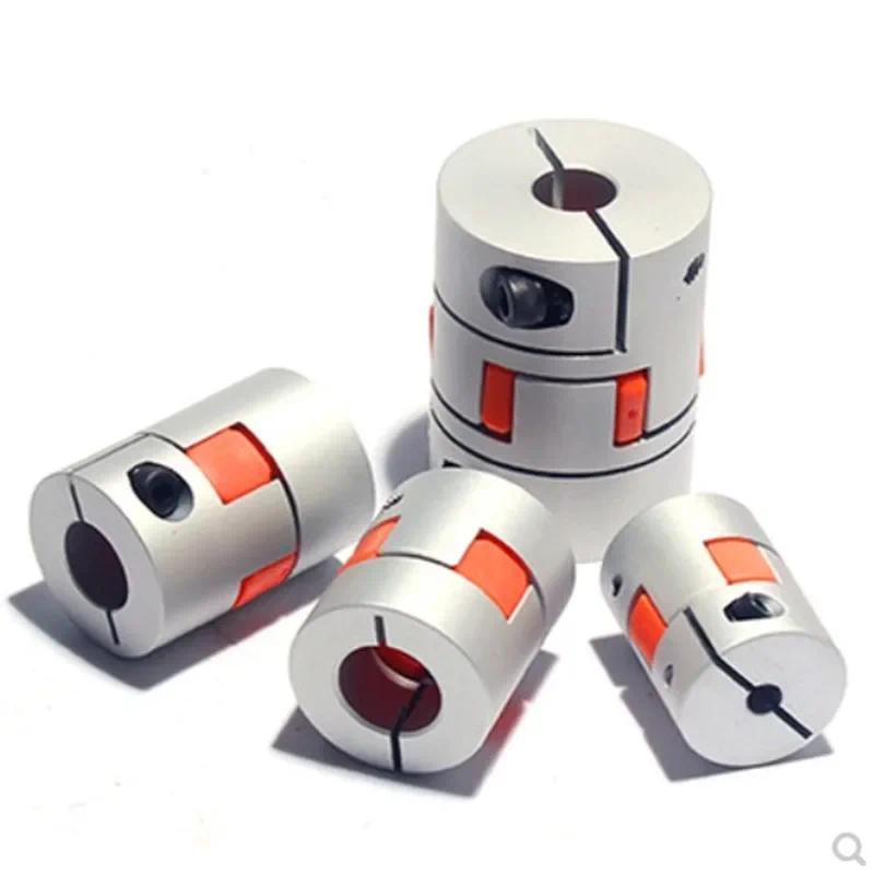 1pc C Motor Jaw Shaft Couplers Flexible Spider Plum Shaft Coupling D20 L25 4mm 5mm 6mm 6.35mm  8mm 9