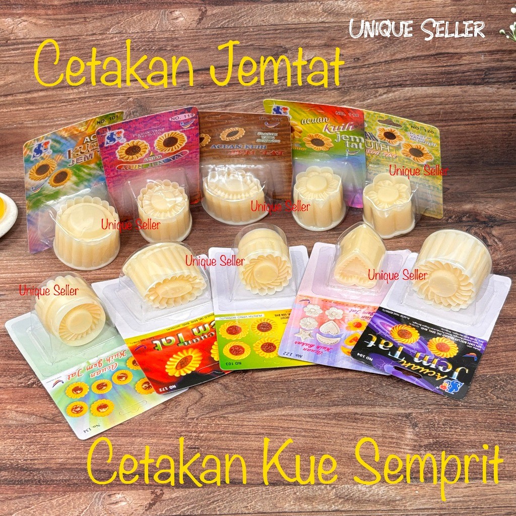 Cetakan Kue Kering Cookies Semprit 101 103 104 118 119 120 121 122 134 172 Plastik Tebal Acuan Impor