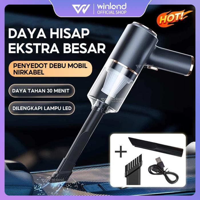 winland penyedot debu penyedot debu mobil yang kuat penyedot debu nirkabel portabel penyedot debu mi