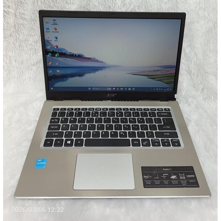 LAPTOP ACER ASPIRE 5 CORE i3 GEN 11 1115G4 RAM 8 GB SSD 256 GB SIAP PAKAI