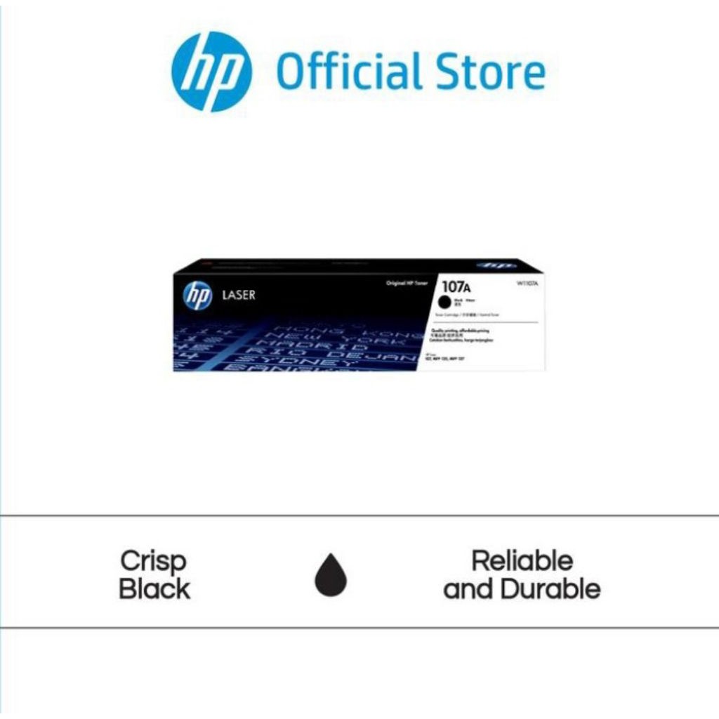 Toner Hp Laserjet 107A Original Hitam 1000 Halaman