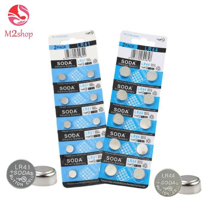 Baterai Kancing Soda LR41 LR44 Batu Batre Jam Tangan Kalkulator 1.5V - LR44