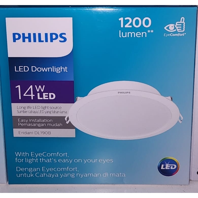 Lampu LED Downlight Philips DL190B Eridani 14Watt / PHILIPS ERIDANI 14W