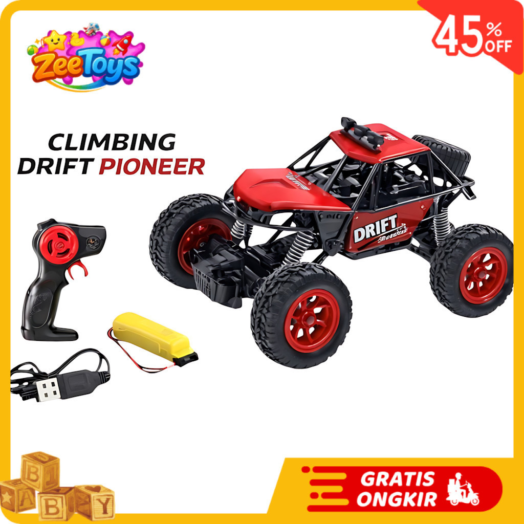 ZeeToys - Mainan Anak RC CLIMBING DRIFT PIONEER RC Mobil Off Road Remote Control Mobil RC Mobil Drif