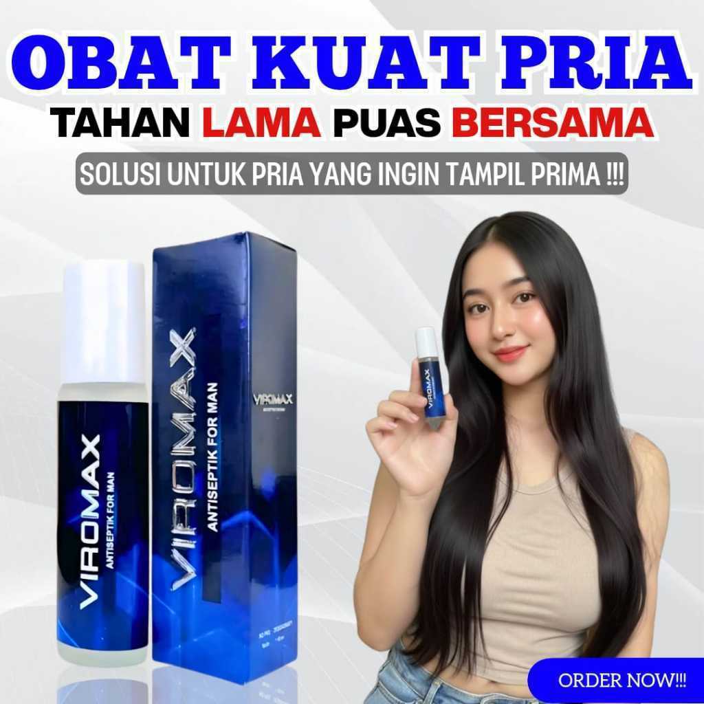 Ptomo hari ini ditoko kami VIROMAX OBAT KUAT PRIA TAHAN LAMA ORIGINAL100%BPOM AMPUH OBATKUATLELAKITA
