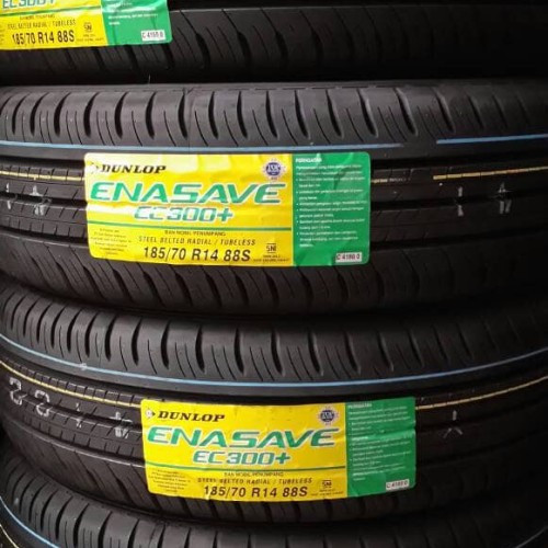 PROMO DUNLOP ENASAVE EC300+ 185/70 R14 - Ban mobil avanza xenia evalia kijang calya sigra