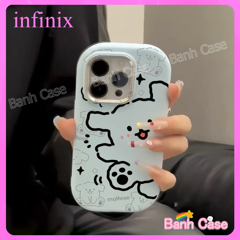 Infinix Case Tulang Untuk Hot 9 10 11 30 20 40 50 60 S i Play Lite NFC Note 11 12  30 50S XSmart 4Pl