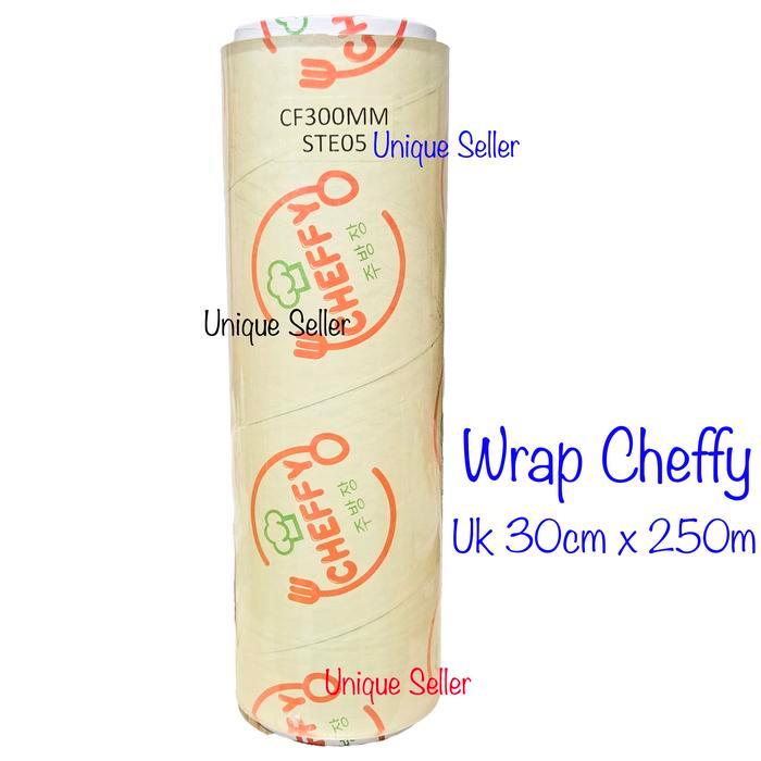 Plastik Wrapping Rol 30cm x 500m Best Fresh Cheffy / Wrapping Makanan Roll 30 cm x 500 m Best Fresh 