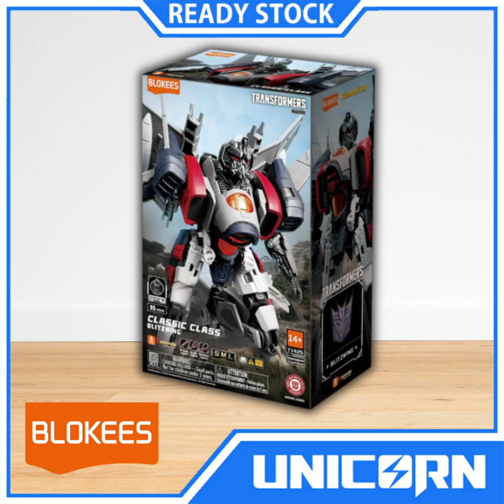 Blokees Transformers Classic Class 25 Blitzwing Transformers Bumblebee / Blokees CC Blitzwing