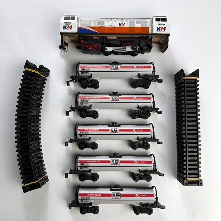Mainan Kereta Api Indonesia - Full Set Kereta MESIN READY
