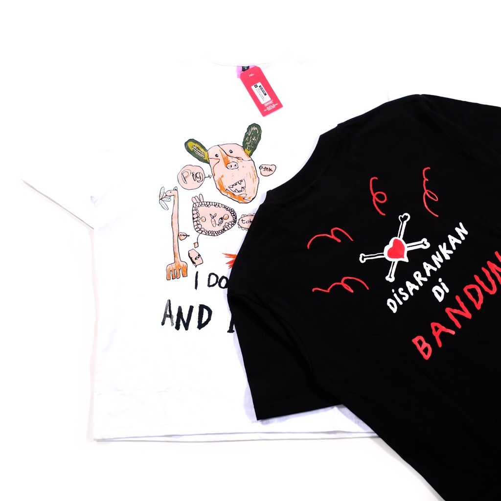 Tshirt JASON RANTI x DONGKER - DISARANKAN DIBANDUNG