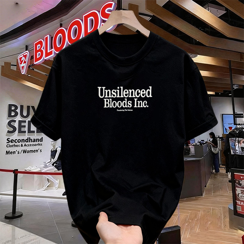Kaos Bloods Original Pria - Bahan Katun Tebal & Adem (Garansi Asli)