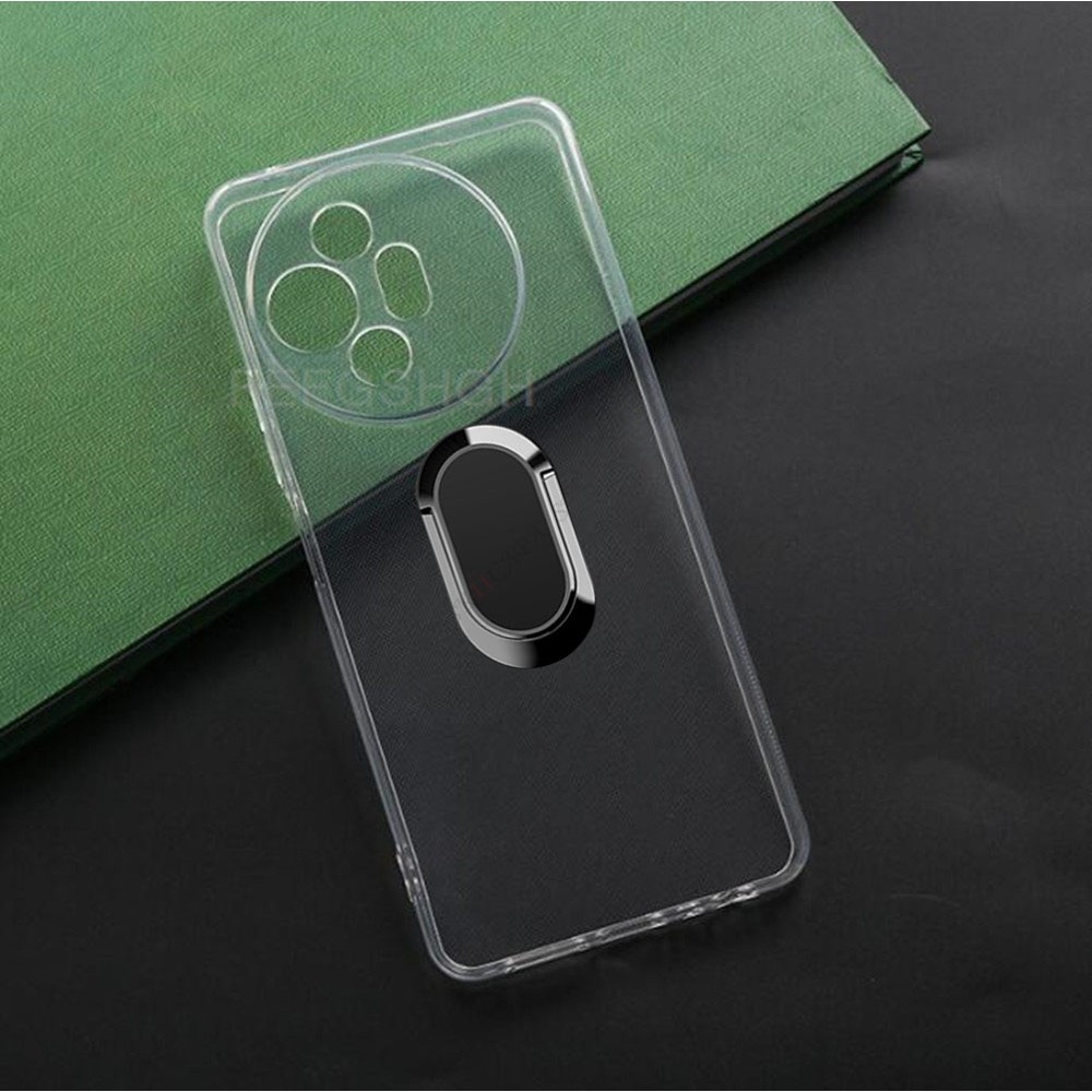 For TCL 50 XL NXTPAPER 5G 50XL 6.78" 2024 Back Ring Holder Bracket Phone Cover TPU Soft Silicone Cas