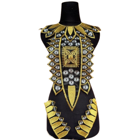 BAJU ADAT GORONTALO BORDIR AKSESORIS TARI KOSTUM KARNAVAL