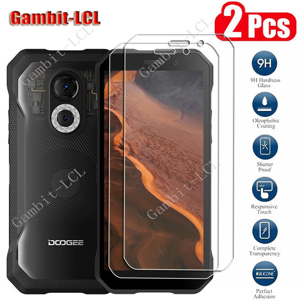 2PCS Original Protection Tempered Glass For Doogee S51 S61 Pro 6.0"  S61Pro DoogeeS51 Screen Protect