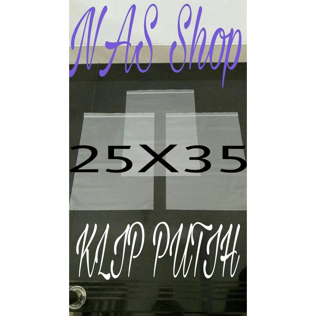 Plastik Klip / Plastik Ziplock Besar/Jumbo Uk.25X35