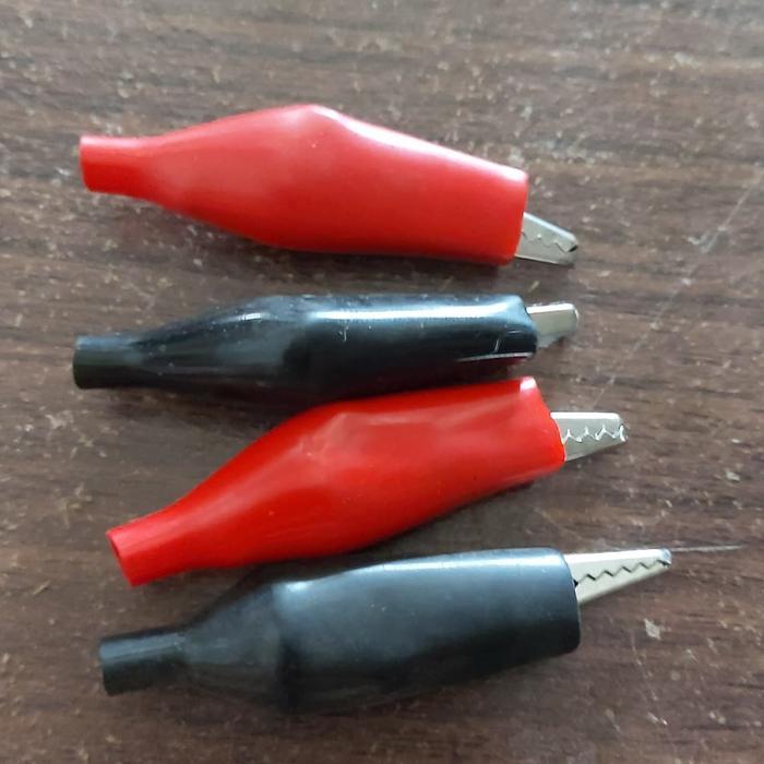 Spart99 JEPIT BUAYA BESAR / CLIP KARET BESAR HITAM MERAH