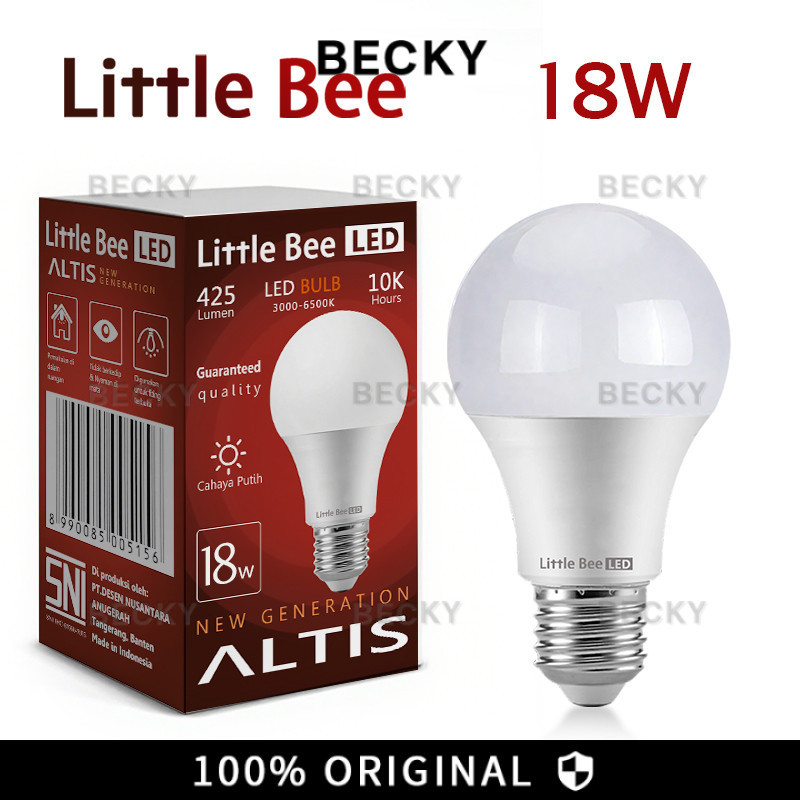 BECKY LAMPU LED MAGIC 18W / LAMPU  18 WATT /CAHAYA PUTIH