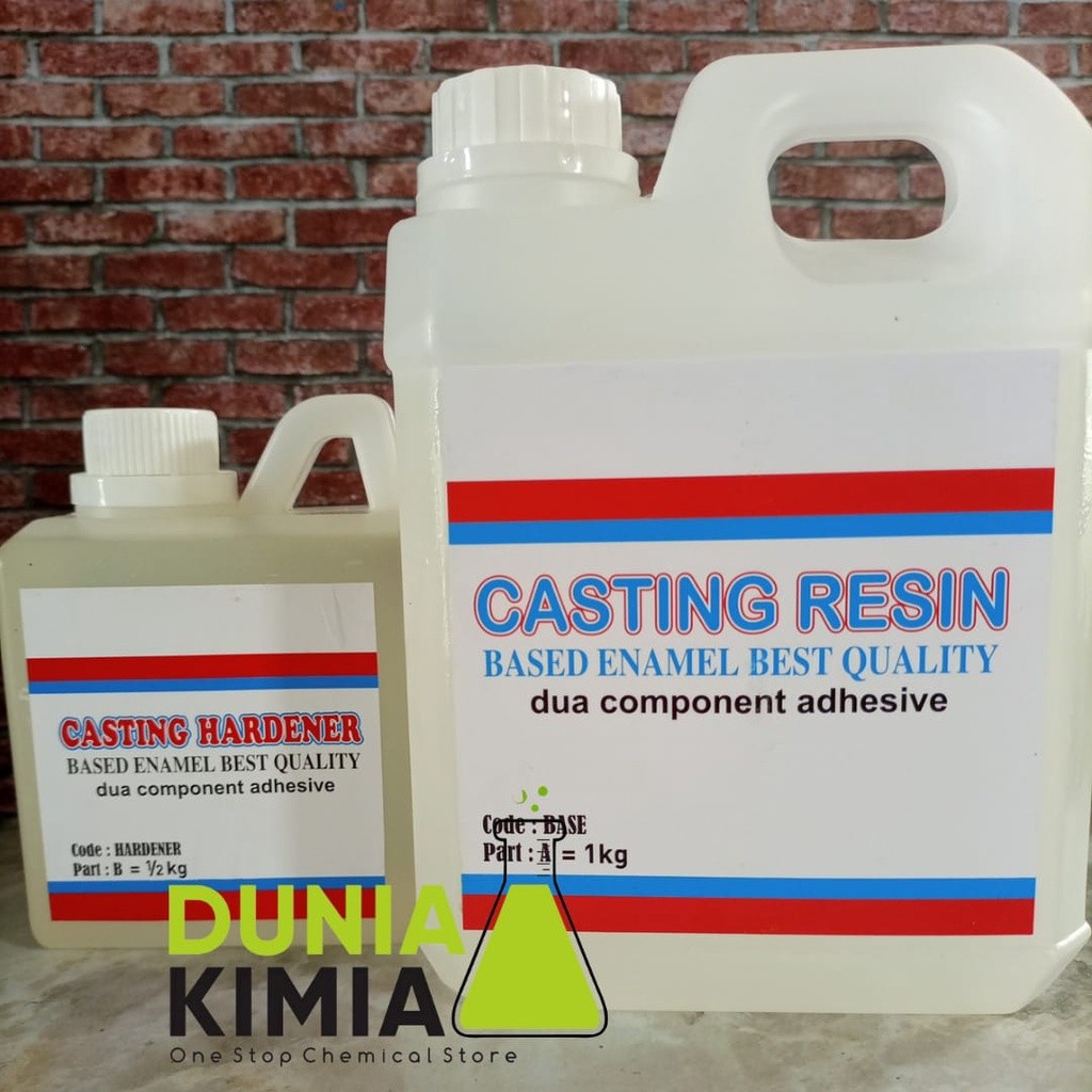 Epoxy Resin Bening - 1.5KG - Resin Table Top - Casting Resin - Lycal 1011 - Resin Meja Kayu