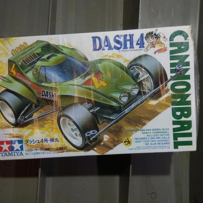 Tamiya Original Japan Seri Dash 4 Cannon Ball