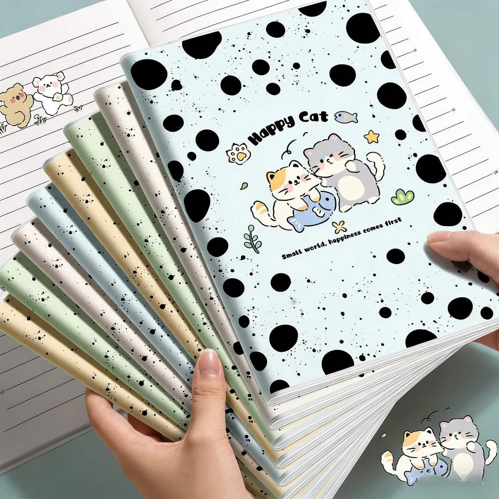 Notebook Buku Catatan A5 Sampul Plastik Minimalis buku diary aesthetic buku diary