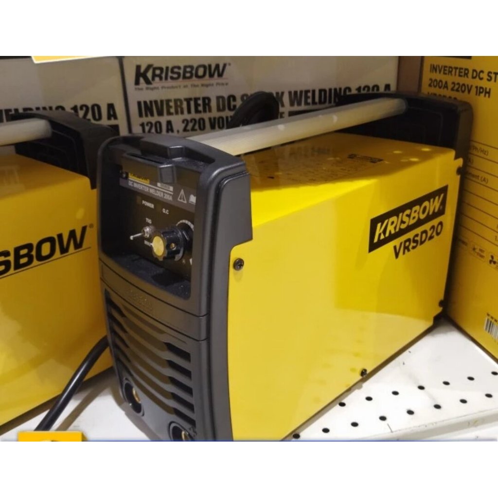 KRISBOW MESIN LAS INVERTER 200A 1PH VRSD20