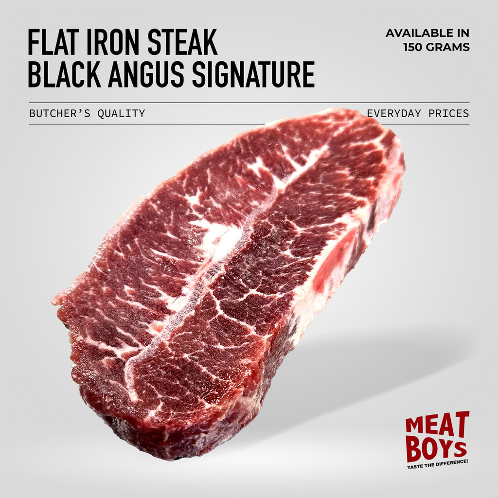 Flat Iron Steak Signature Black Angus Meat Boys