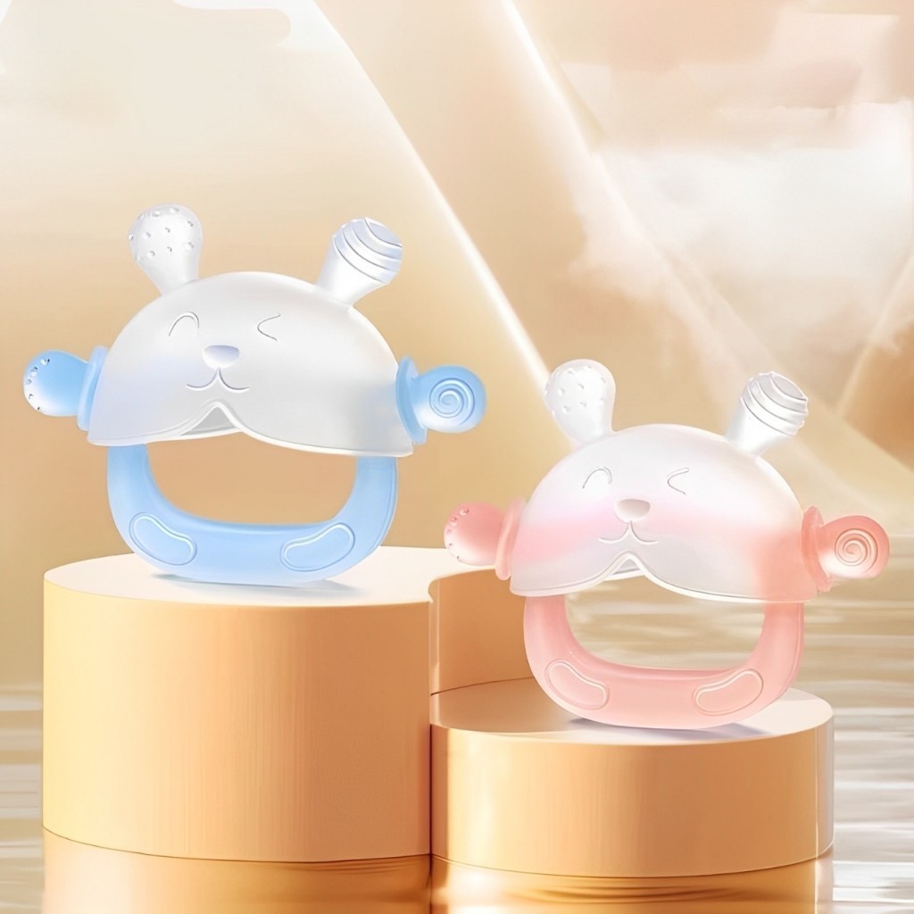 Gelang Tumbuh Gigi Tangan Silikon Gel Gigi Bayi Menenangkan Bayi Gelang Mainan Tumbuh Gigi Bayi Sili