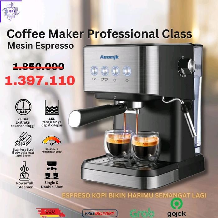 MESIN KOPI ESPRESSO 20 Bar - ESPRESSO COFFEE MACHINE AEOMIK CM-3010