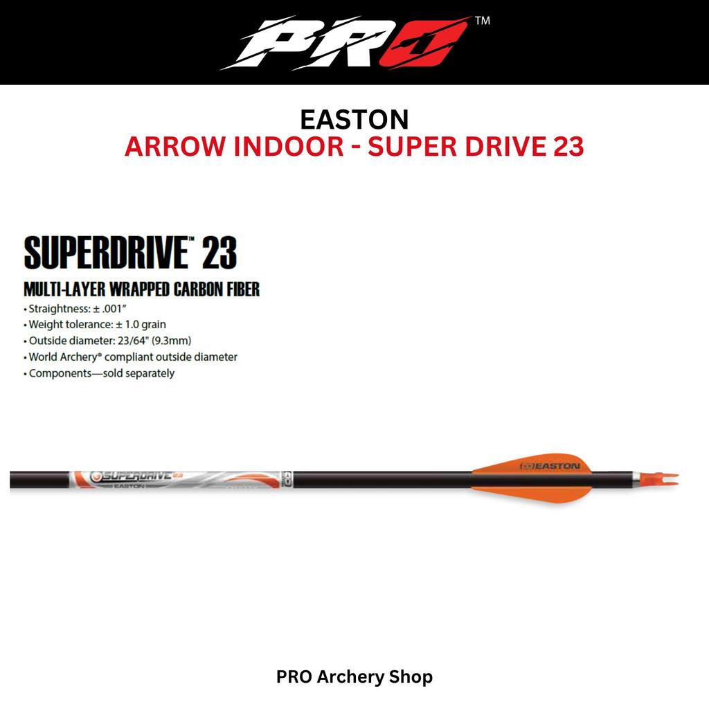 ARROW INDOOR CARBON SUPER DRIVE 23 EASTON | ANAK PANAH CARBON INDOOR | ARROW BUSUR COMPOUND | ALAT P
