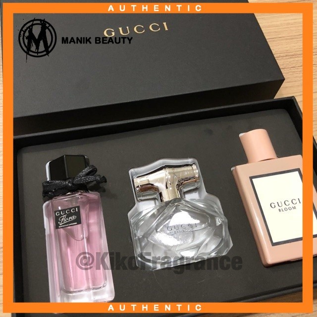 Parfum Gucci 3pc Set BOX SEGEL