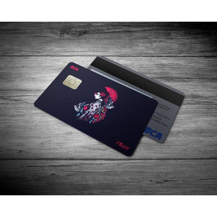 Cetak flazz BCA Gen 2 Custom Nama Bebas dan custom Foto Flazz Gen 2 - cetak 1 sisi Terlaris
