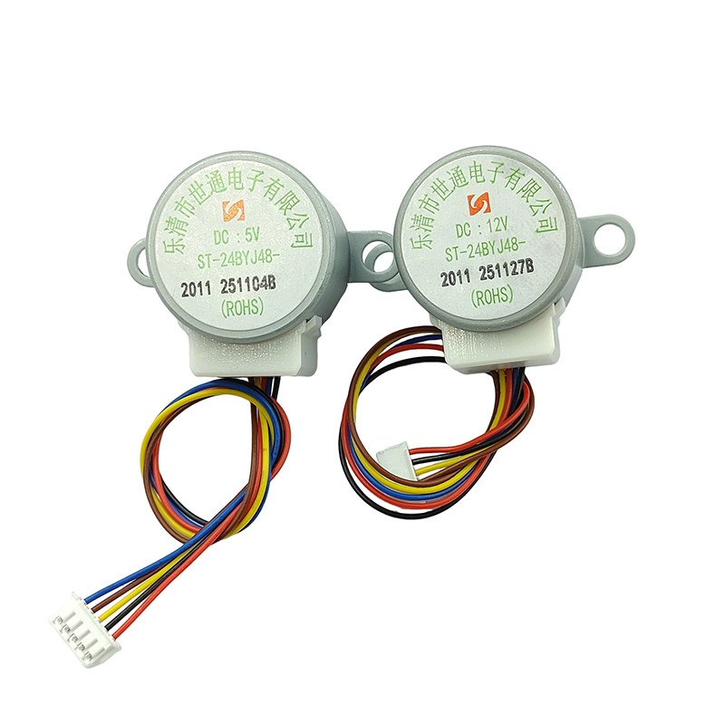 1pcs DC 5V 12V Stepper Motor 24BYJ48-5V / 24BYJ48-12V DC12V 4 Phase 5 Wire Stepper Motor