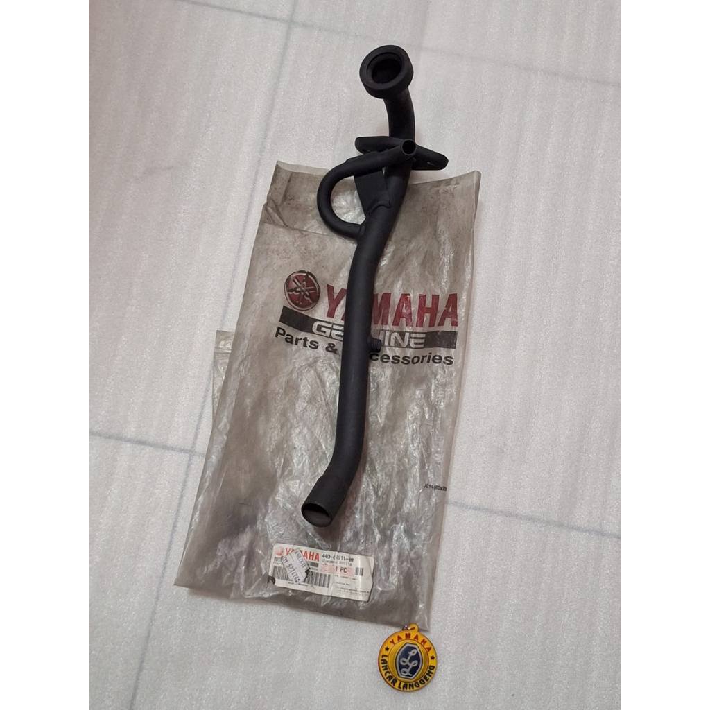 PIPE EXHAUST 1 / LEHER KNALPOT YAMAHA XEON KARBU ORIGINAL YGP 44D-E4611-00