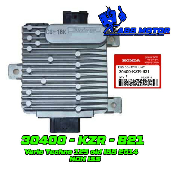 ECU  Vario 125 CBS 2014 NON ISS KZRM B21 ECU 30400-KZR-B21 ECU VARIO 125 OLD 2014 NON ISS