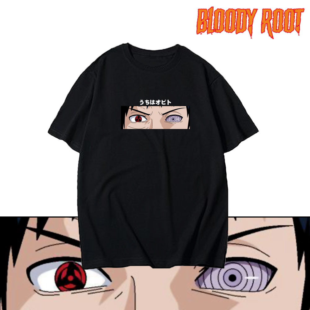 Kaos Uchiha Obito / T-shirt Obito Tobi Anime Naruto Shippuden