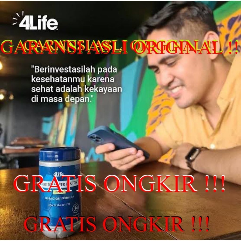 4Life Transfer Factor Plus Tri Factor Formula SUPLEMEN KESEHATAN