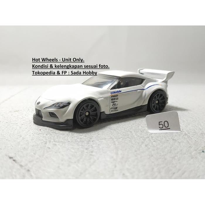 Hot Wheels Hotwheels Speed Graphics Toyota GR Supra Putih Unit Only SBAtoys