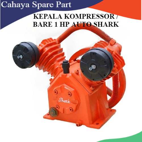 Kepala Bare kompresor 1 Hp Shark dan Supershape Auto