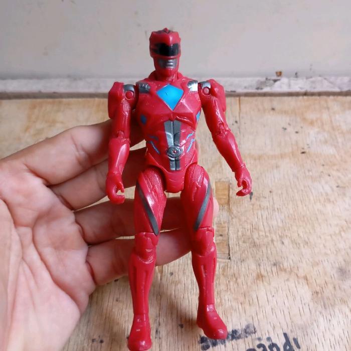 Mainan Loose power rangers red SCG