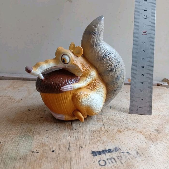 kartun hewan ice age fox Mainan Loose