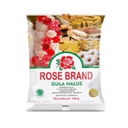 Rose Brand - Gula Halus Rose Brand 500 Gram
