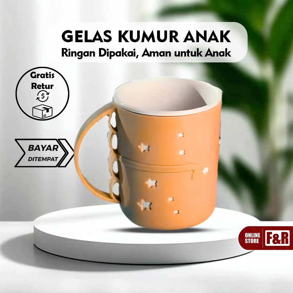 Gelas Minum Cocok untuk Kopi Teh atau Susu Gelas Minum Kekinian Gelas Minum Aesthetic Motif Bintang 