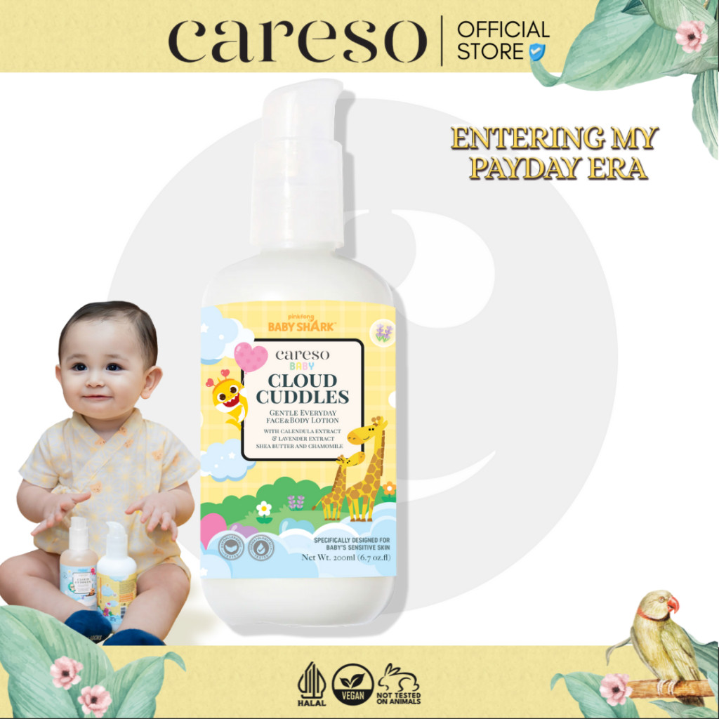 Careso Baby - Face & Body Lotion - Cloud Cuddles 200ml