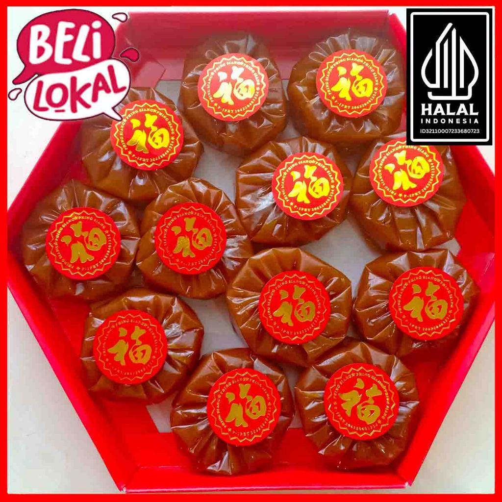 READY Kue Keranjang Mini / Dodol Imlek / Kue Bakul / Kue Cina Halal