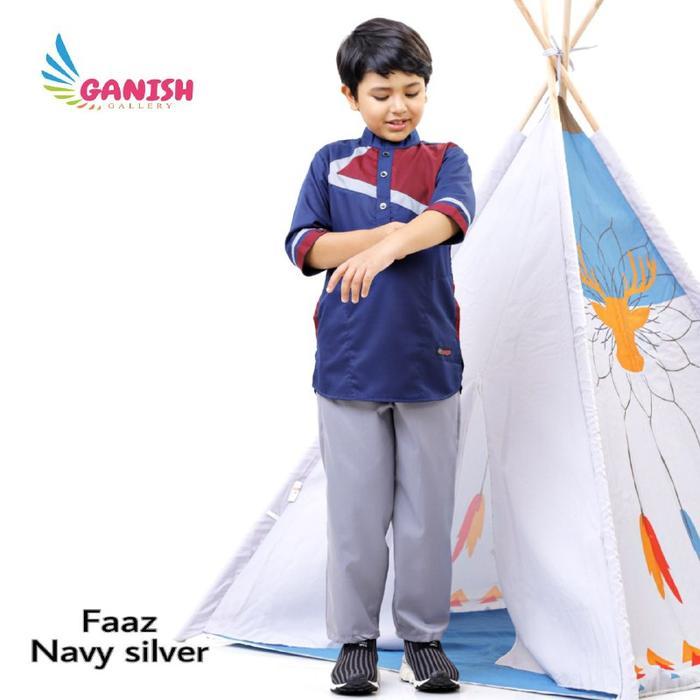 PROMO Lebaran Ganish Gallery Baju Koko Kurta Anak Terbaru FAAZ Premium Original Toyobo Katun Lembut 