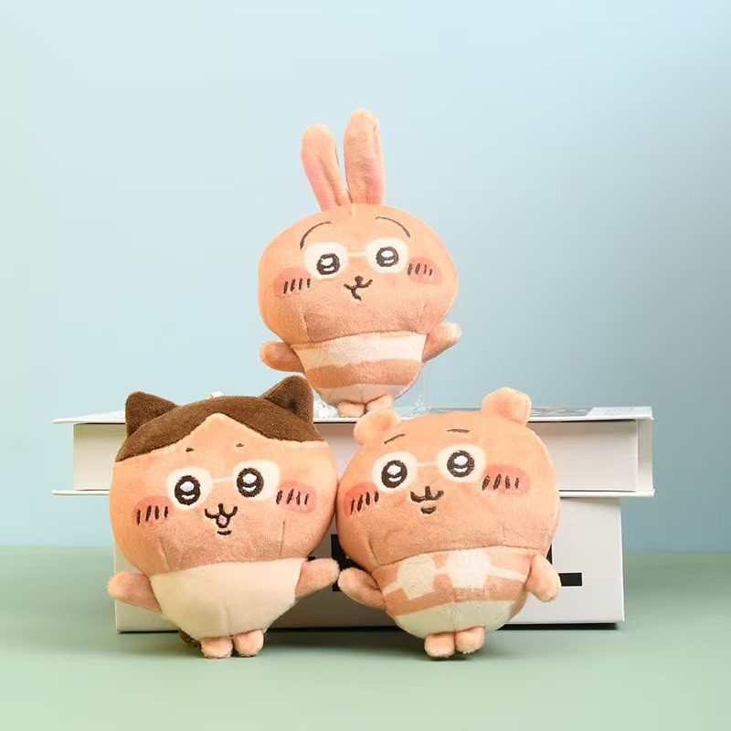 Beach Series Chiikawa Cute Plush Hanging Ornaments Plush Dolls Keycha Plush Toys Nagano Gift Hachiwe