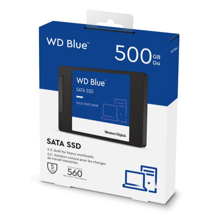 SSD WD SATA BLUE 500GB - WDS500G3B0A